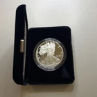 2003-W American Eagle One Ounce Proof Silver Bullion Coin with OGP COA