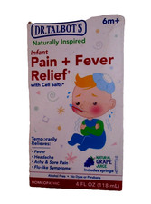 Dr. Talbot's Homeopathic Infant Pain Fever Relief with Cell Salts - 4 Fl Oz