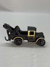 Vintage Cast Iron Toy Wrecker Tow Truck