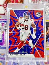 Saquon Barkley COLOR MATCH Reactive Blue Red -New York Giants