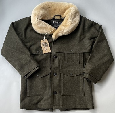 lined wool packer coat