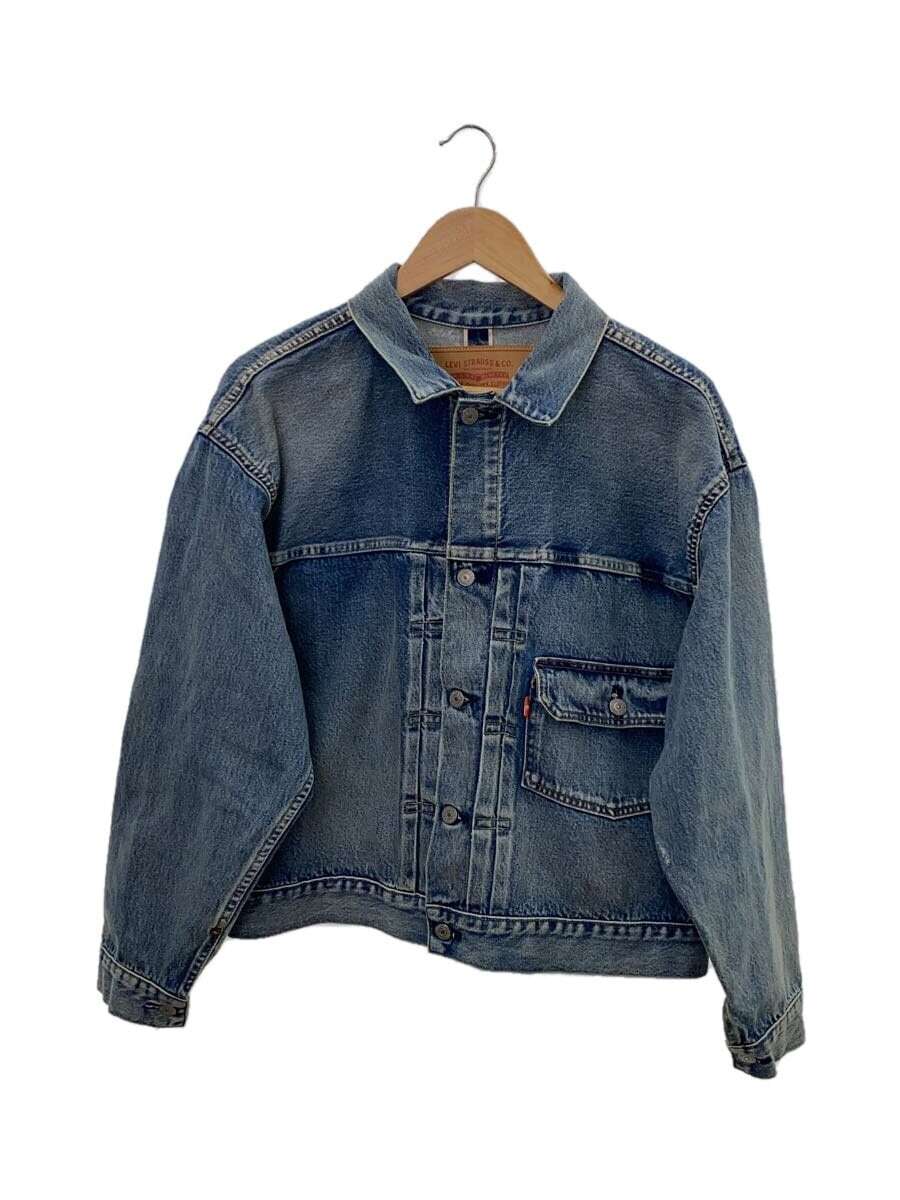 Levi's × BEAMS SUPER WIDE TRUCKER Jacket denim indigo S Used Levi's × BEAMS SUPER WIDE TRUCKER Jacket denim indigo S Used