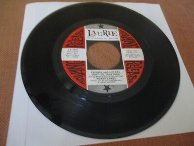 Hoagy Lands-Friends and Lovers Don't Go Together/Laurie 45/Strong VG/N.Soul/1966