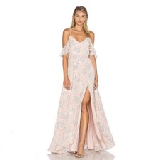 Lovers & Friends Taylor Maxi Dress Floral Women's Blush Pink Size 0