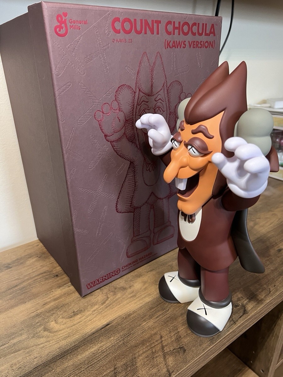 SEALED KAWS general Mills Cereal Monster Count Chocula Brand SEALED KAWS general Mills Cereal Monster Count Chocula Brand