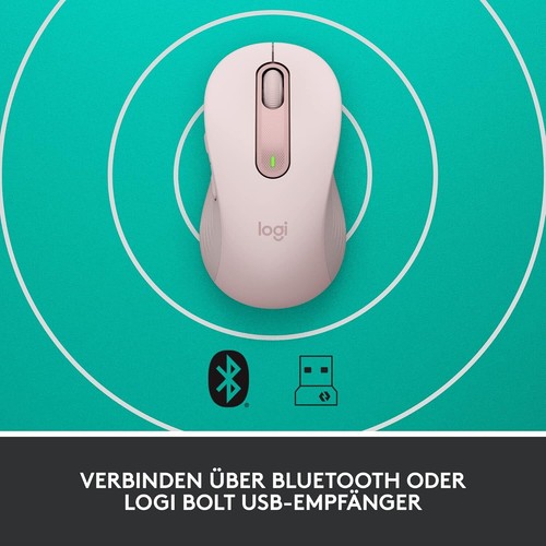 Logitech Signature M650 Kabellose Maus - für kleine bis mittelgroße Hände - Bild 7 von 10