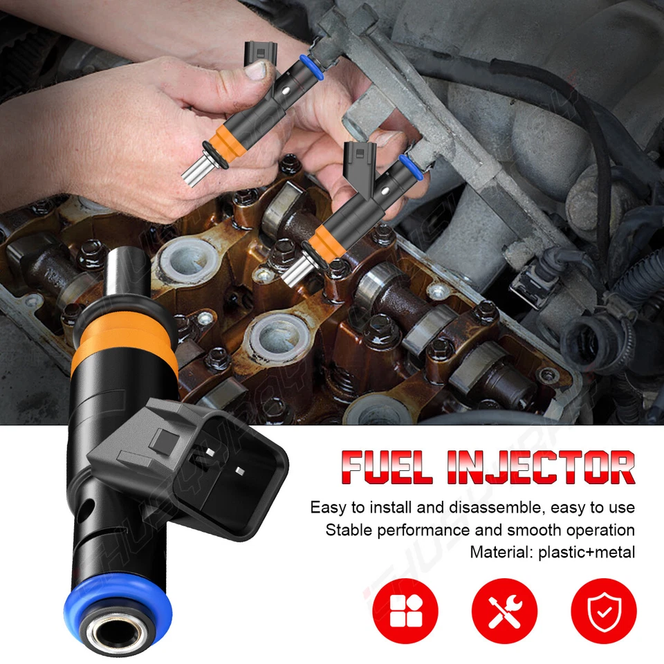 Inyectores de combustible 8X 05037479AA para Ram 3500 6,4 L 2015 Foto 2 de 4