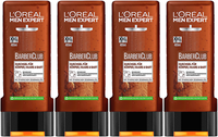 ✅ Loreal Men Expert Barber Club 3 In 1 Duschgel Xxl KöRper Haare Bart 4X 400Ml ✅
