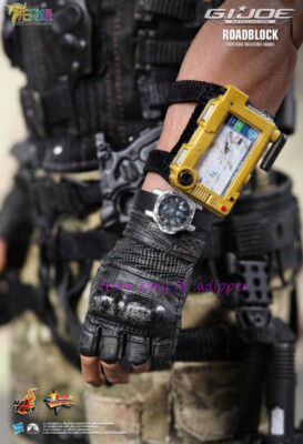 Perfect HotToys 1/6 Mms199 G.I. Joe Retaliation Roadblock Dwayne