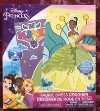 Disney Princess Fabric Dress Designer Set Be Kind NEW 2 Posters Unopened