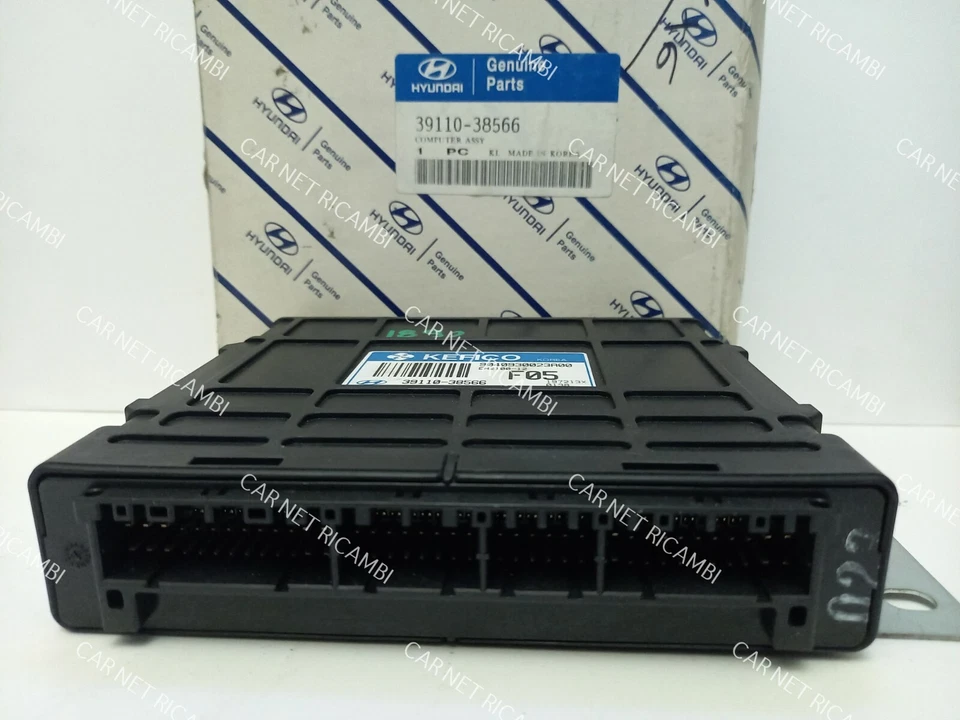 39110-38566 KEFICO 9040930023A00 F05 CENTRALINA MOTORE ECU HYUNDAI TRAJET 2.0 D - Immagine 2 di 4