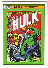 1990 Marvel Comics Trading Card #134 Incredible Hulk #181 M.V.C. Series 1