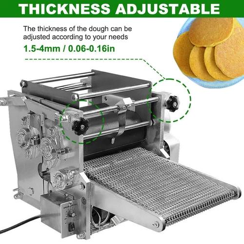 Commercial Corn Tortilla Making Machine Tacos Maker Automatic Chapatti Machine - Picture 3 of 18