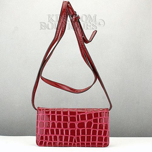 Mini Pochette GUESS ELSA En Simili Cuir - Couleur Vin/violet - Taille Small - Neuf Avec étiquettes - Livraison Gratuite
