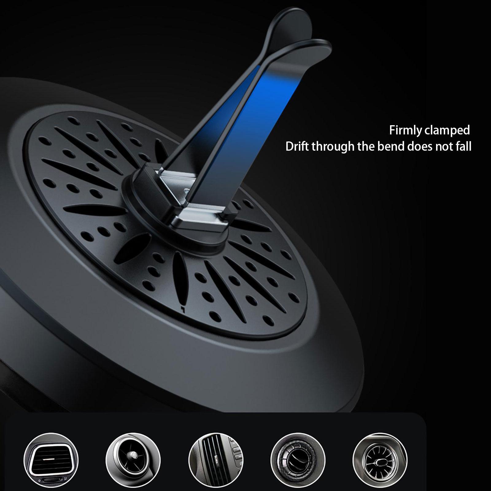 Car RGB LED Ambient Light Rhythm Fragrance Lamp Air Freshener App