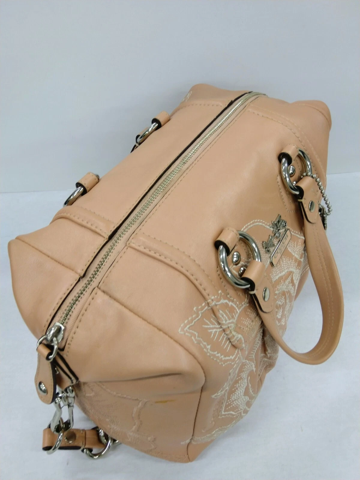 Coach Madison Rosa Antica Floreale Limitata Ed. Borsa a tracolla in pelle