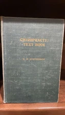 Chiropractic Textbook Vol 14 Stephens BJ Palmer Chiropractic Green Book 1946