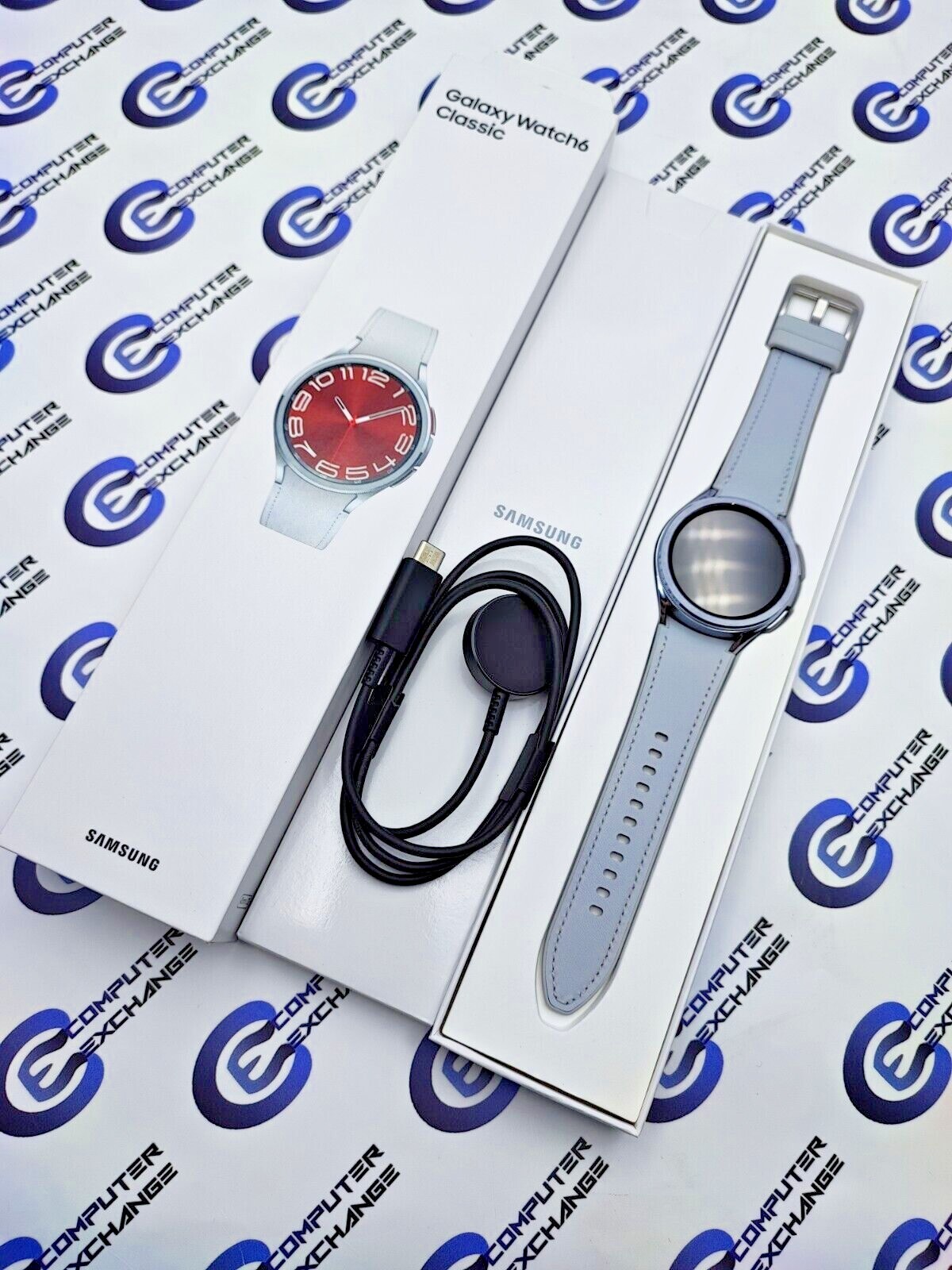 New Samsung Galaxy Smartwatch Watch6 Classic 5G LTE 43mm GPS (Black