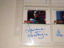 Star Trek Nemesis Lawrence Montaigne Romulan Decius RA4 Autograph Card TOS