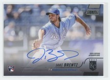 2022 Topps Stadium Club Autograph Jake Brentz RC Auto Kansas City Royals