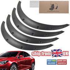 Flexible 820mm Auto Car Universal Fender Flares Extra Wide Body Wheel Arches x4