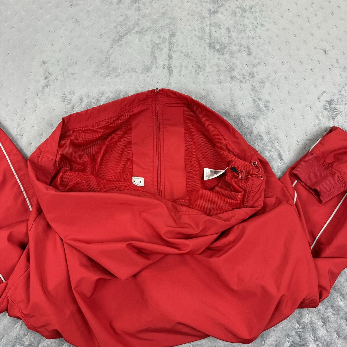 VINTAGE 90s Nike Jacket Mens XL Red Windbreaker Relaxed VINTAGE 90s Nike Jacket Mens XL Red Windbreaker Relaxed