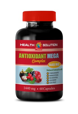 antioxidant capsules - ANTIOXIDANT MEGA COMPLEX 1440mg - energy boosting 1B