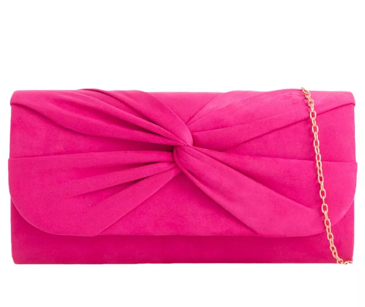 Ladies pink clutch clearance bag