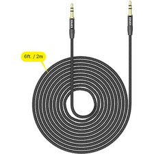 7X Kanex 3.5mm audio cable 6ft Durabraid K169-1125-BK6F