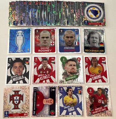 Topps Euro 2024 Germany Stickers - (Group C - Group D) - 2/3