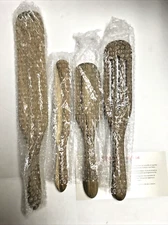 Mad Hungry Spurtle 4pc Premium Wood Finish Cooking Utensils Non-Stick No box