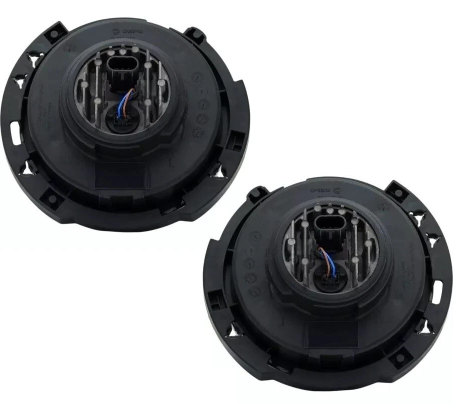 FIT JEEP WRANGLER JK 2017-2018 HEADLIGHTS HEAD LIGHTS LAMPS LED NEW PAIR Foto 2 de 2