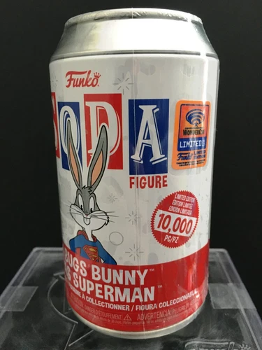 Funko Soda Bugs Bunny As Superman Sealed Chance Of Chase 2023 WonderCon