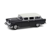 1955 CHEVY TWO-TEN TOWNSMAN 1/64 scale DIECAST CAR GREENLIGHT 36010A/48