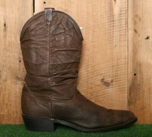 soft leather slouch boots