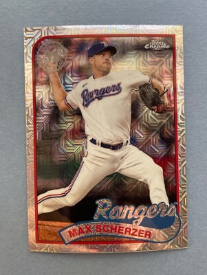 2024 Topps Series 2 Baseball Max Scherzer Silver Pack Mojo #2T89C-12 Rangers