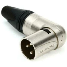 Neutrik NC3MRC Right Angle Male XLR Connector