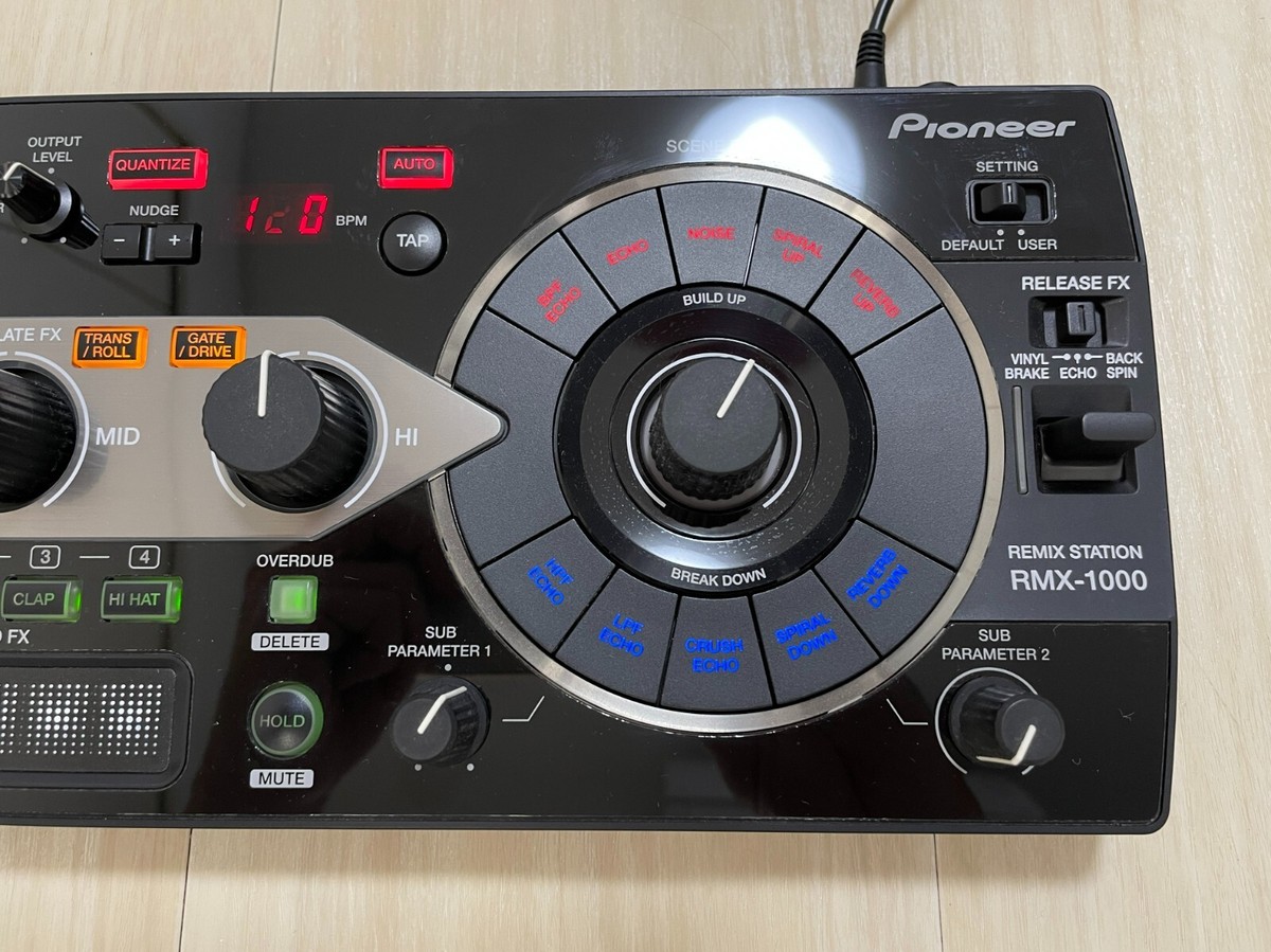 Pioneer RMX-1000 DJ Remix Station Effector Black Used with Pioneer RMX-1000 DJ Remix Station Effector Black Used with