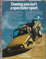 International Harvester Scout SSII Winner of Baja Race 1978 full-page print ad