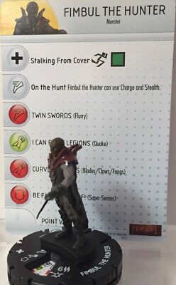 FIMBUL THE HUNTER Common Rookie Monster Lord Of The Rings LOTR Heroclix