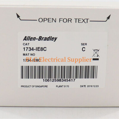 New AB Allen-Bradley 1734-IE8C POINT I/O 8 Point Analog Input Module