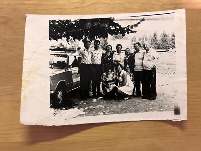 1960s Woman Man Young woman Soviet people Soviet Car Family Vintage photo