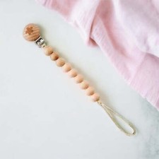 Silicone Pacifier Clip Flower