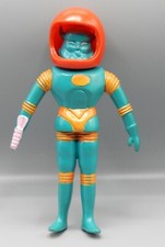 RARE vintage BULLMARK Japan Colorforms Outer Space Men XODIAC sofubi vinyl toy 