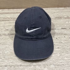 Toddler Nike Adjustable Hat Cap Swoosh Logo Baseball Ball Boys Girls Gray White