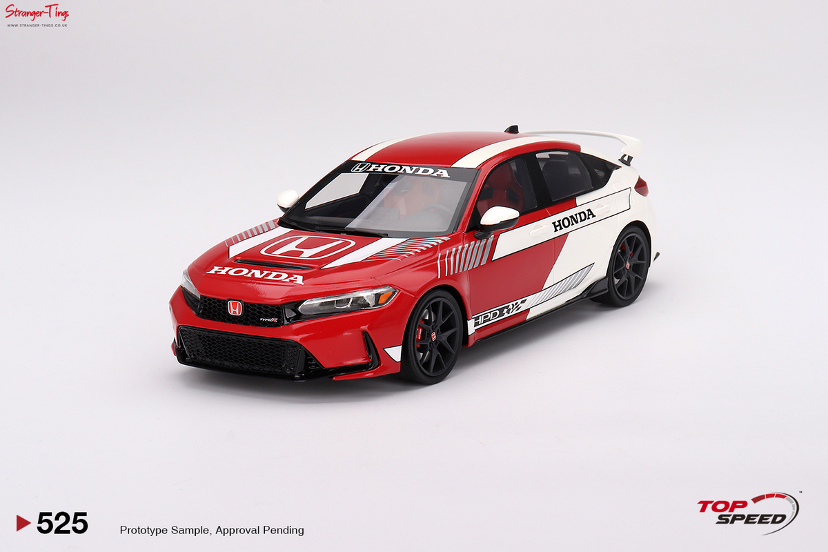 Top Speed TS0525 1/18 HONDA CIVIC TYPE R NO.1 2023 PACE CAR | eBay UK