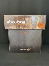 Tethrd Predator V XL Saddle Hunting Platform Workhorse Sticks Combo New