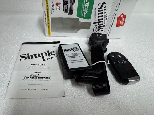 Simple Key Programmer & Key Fob for Jeep, Ram, Dodge, Chrysler - Open ...