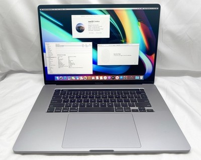 2019 A2141 Apple MacBook Pro 16'' 2.4 i9 32GB 1TB Gray 1-Year Warranty Excellent