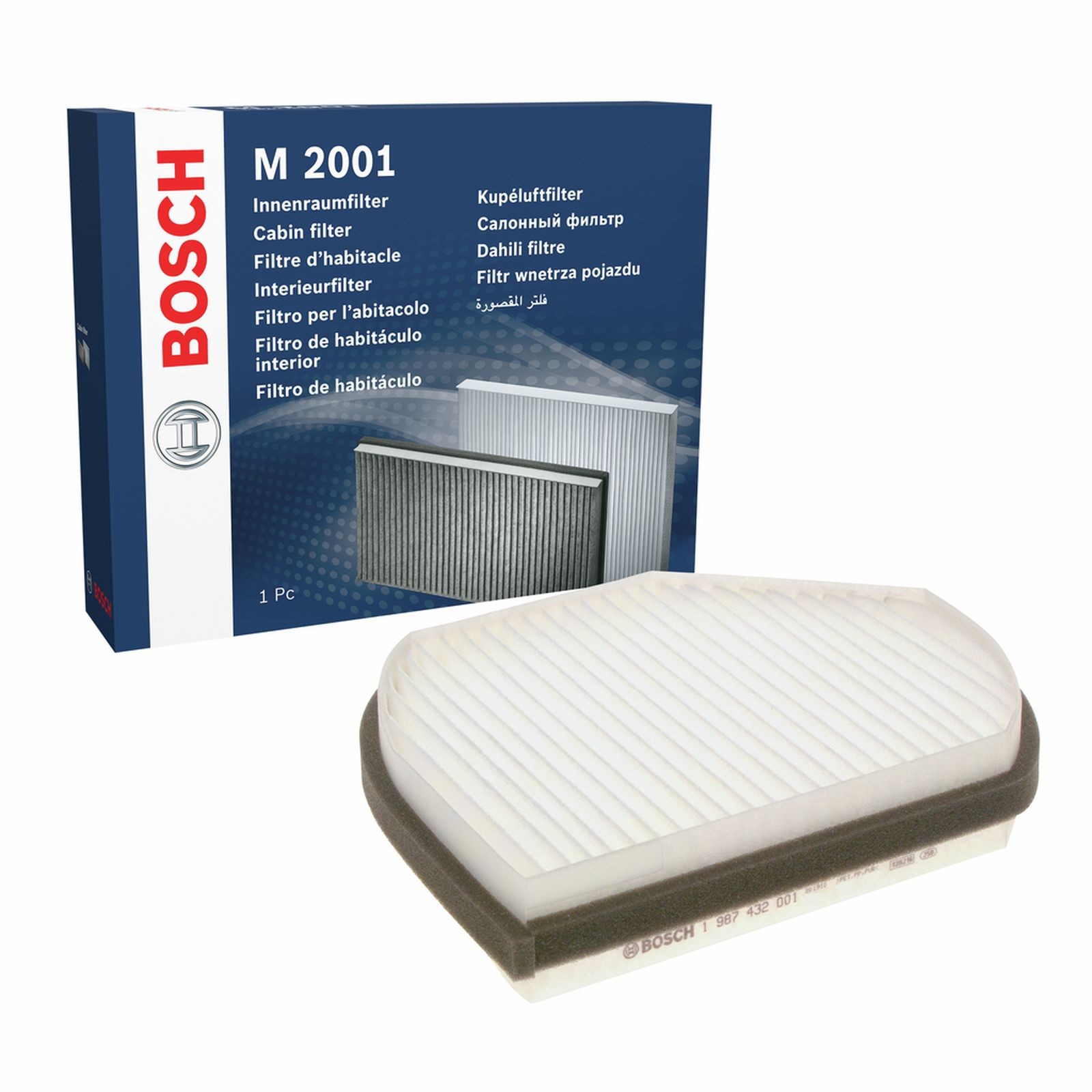 1 987 432 001 BOSCH Filter, interior air for CHRYSLER,MERCEDES-BENZ - Image 53